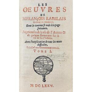 Rabelais - The Works Of François Rabelais. Volume 11, 1675, Old Binding.