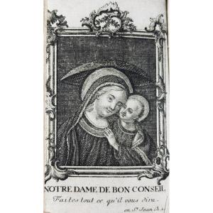 [religion] Practices Of Piety, For A Novena In Honor Of Our Lady Of Good Counsel. 1743