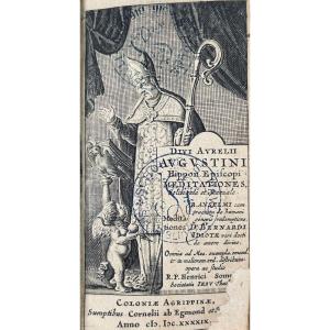 Saint Augustine - Anselm Of Canterbury - Saint Bernard - Collection Of Concordant Texts. 1649.