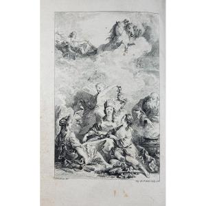 Saint-lambert - The Seasons, Poem. Amsterdam, 1769, Contemporary Marbled Full Calf Binding.