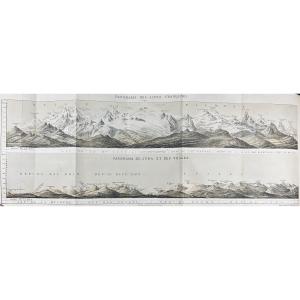 Cesena - New General Guide For Travelers In France. Garnier, 1863, Publisher's Red Binding