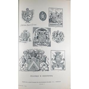 French Society Of Collectors Of Bookplates And Historical Bindings. 1897-1937, Bound