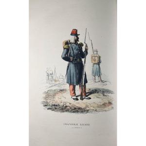 Galibert (léon) - Ancient And Modern Algeria. Furne & Cie, 1844, 10 Color Plates, Bound