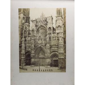 [photography] - Photographic Rouen. Published By The Author, 1890, Publisher's Binding, Decorated Front Cover
