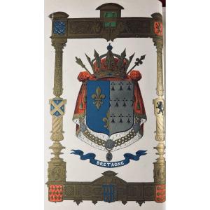 Pitre-chevalier - Ancient And Modern Brittany. Coquebert, 1860, Period Binding.