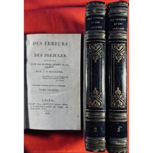 Salgues - Errors And Prejudices Widespread In The Various Classes Of Society. 1818.