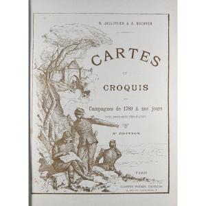 Jalliffier & Buchner - Maps And Sketches Of The Countryside From 1789 To The Present Day. Garnier, Circa 1891.