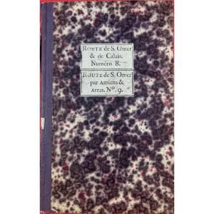 Denis (geographer) - The French Driver. Road To Saint-omer & Calais. At Ribou's, 1787.