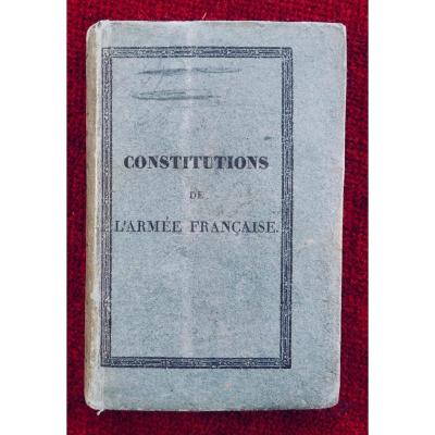 Constitution Of The French Army. Berger-levrault. 1832.