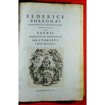 Religious Text Printed In Milan In 1632.