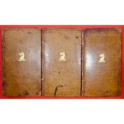 Tott - Memoirs Of Baron De Tott On The Turks And The Tartars. 1785, 3 Volumes.