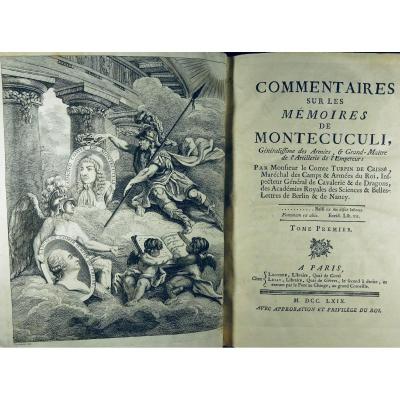 Turpin De CrissÉ - Comments On The Memoirs Of Montecuculi. On The Artillery, 1769.