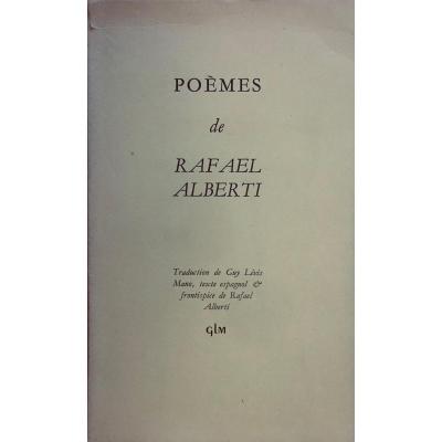 Alberti (rafel) - Poms. Paris, G.l.m., 1952. Frontispice De l'Auteur.