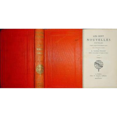 Anonymous - Les Hundred Nouvelles Nouvelles. Jannet, 1858.