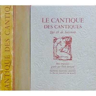 Bernard (Émile) - The Song Of Songs. Bernard Grasset, 1946.