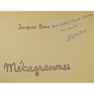 Bens - Metagrams. Dedalus-bio, 1969. Un Des 25 Exemplaires, Original Edition.