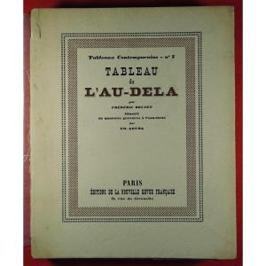 Boutet - Painting From The Beyond. Gallimard, 1927. Illustrated By Goerg.