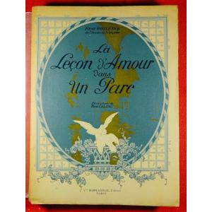 Boylesve - The Lesson Of Love In A Park. Collection Des Dix, 1923. Illustrated By Lelong.