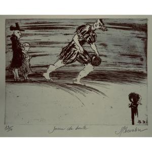 Chevalier (jean-françois) - The Party. Nancy, Chez l'Autor, 1979.