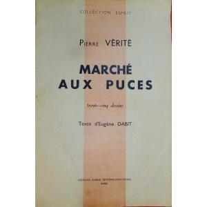 Dabit And Truth - Flea Market. Thirty-five Drawings. Fernand Aubier, Around 1940.