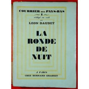 Daudet - Courrier Des Pays-bas 1. The Night Watch. Bernard Grasset, 1928.