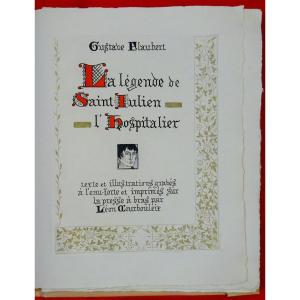 Flaubert - The Legend Of Saint Julien The Hospitaller. Illustrated By Courbouleix, 1940.