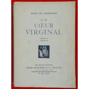 Gourmont - A Virginal Heart. Jonquières Et Cie, 1923. Illustrated By SimÉon.