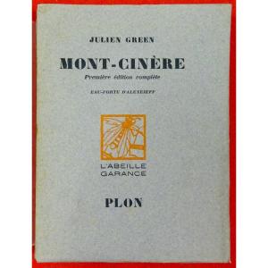 Green - Mount Cinere. Plon, 1928. Frontispiece By Alexeieff.