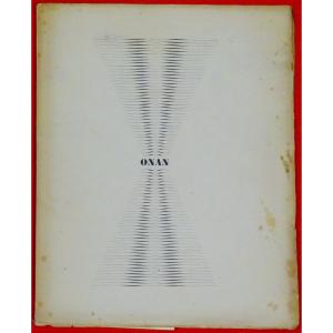 Hugnet (george) - Onan. Paris, Editions Surréalistes, 1934. Original Edition.