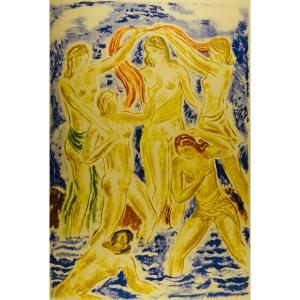 LouŸs - Les Chansons De Bilitis Translated From Greek By Pierre Louÿs. Lallemand, 1946. Jean Bergue