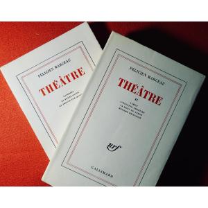 Marceau (félicien) - Theatre. Volume 1 And 2. Gallimard, 1964. Numbered First Edition.