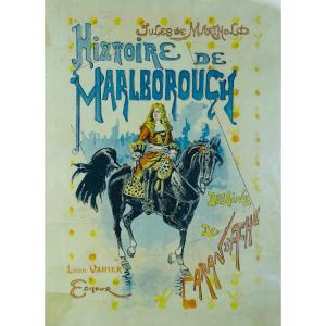 Marthold - History Of Marlborough. Basket Maker, Around 1890. Illustrated By Caran d'Ache.