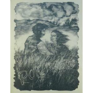 Mitchell - 2 Continuations Of The Illustrations Of Gone With The Wind Of Masson In 1948.