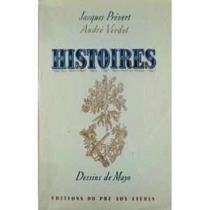 Prévert, Verdet And Mayo - Stories. Editions Du Pré Aux Clercs, 1946.