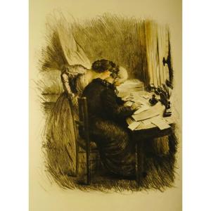 Verlaine - Poems Of Love. Paris, Georges Guillot, 1946, Illustrated By Bécat.