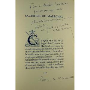 Weygand/hering/fernet/maurras/isorni/juin - Waiting For Douaumont. Illustrated By Noton.
