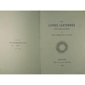 Junior (philomneste) - Hardcover Books. Bibliographic Essays. Gay And Douce, 1878.