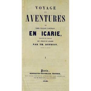 [cabet] - [adams (francis)] - Voyage And Adventures Of Lord William Carisdall In Icaria. 1840.