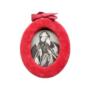 Nadar (félix Tournachon, Known As) - Portrait Of The Baroness De Tengagnagell - Photographic Enamel