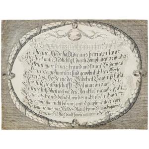 Hofmann (charles) - Calligraphy In Gothic Script - Etterzhausen - 1801
