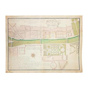 Bonnamy - Place De Bourbon Project - Equestrian Statue Of Louis XV - 1749