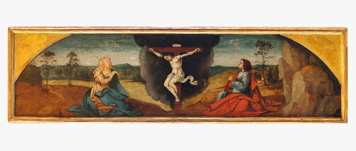 CROCIFISSIONE  CON DOLENTI