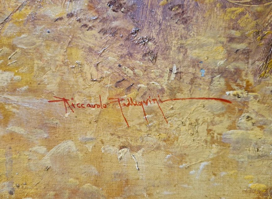 Paesaggio orientalista I dipinti sono in coppia, vengono venduti insieme,  prezzo per entrambi-photo-4