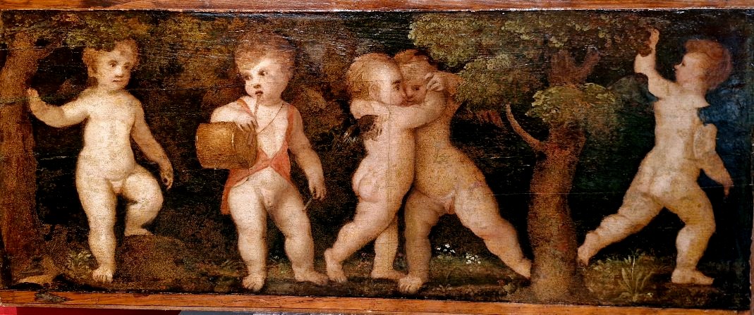 BANBINI CHE GIOCANO ( pittura veneta 1500)