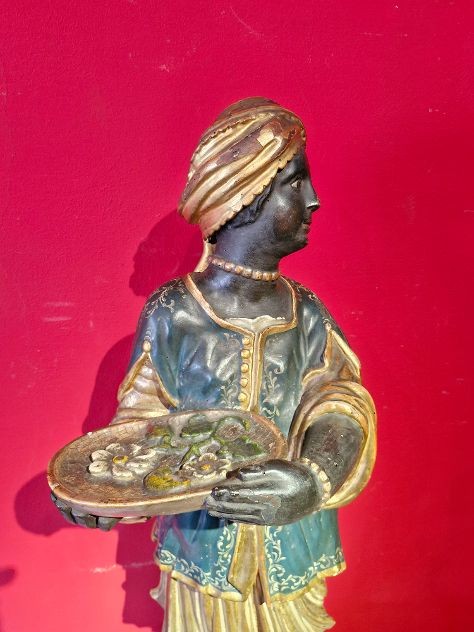 Sculture di servitori mori nella Venezia del XVIII secolo-photo-2