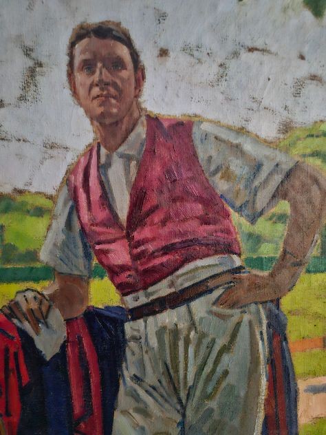 RITRATTO IN COMPLETO POLO DEL PRINCIPE LÉON RADZIWILL-photo-2