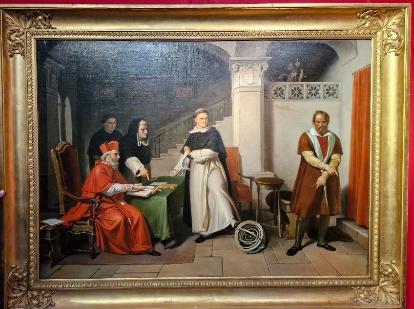 GALILEO davanti al Tribunale dell'Inquisizione il 22 giugno 1633.