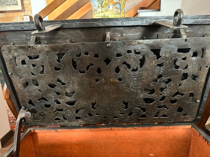 Cassa in ferro  del 1600 -photo-3