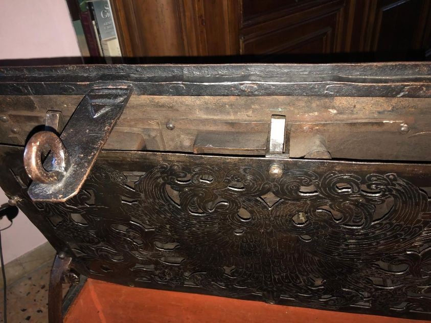 Cassa in ferro  del 1600 -photo-4