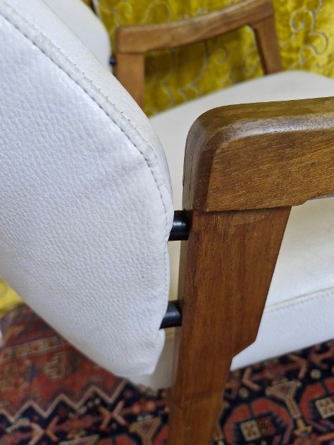 COPPIA DI POLTRONE  MODELLO 814 ICO PARISI  - MEDA  ( 1916 -1996 )-photo-3